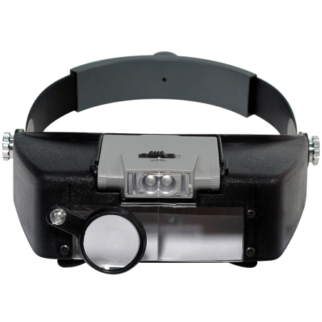 Multipower LED Binohead Magnifier 