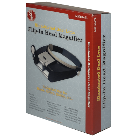 Multipower LED Binohead Magnifier 